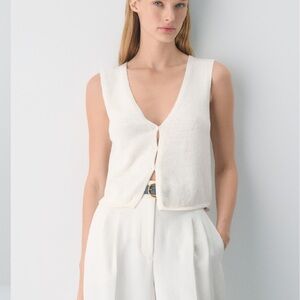 Aritzia Basque Sweater Vest